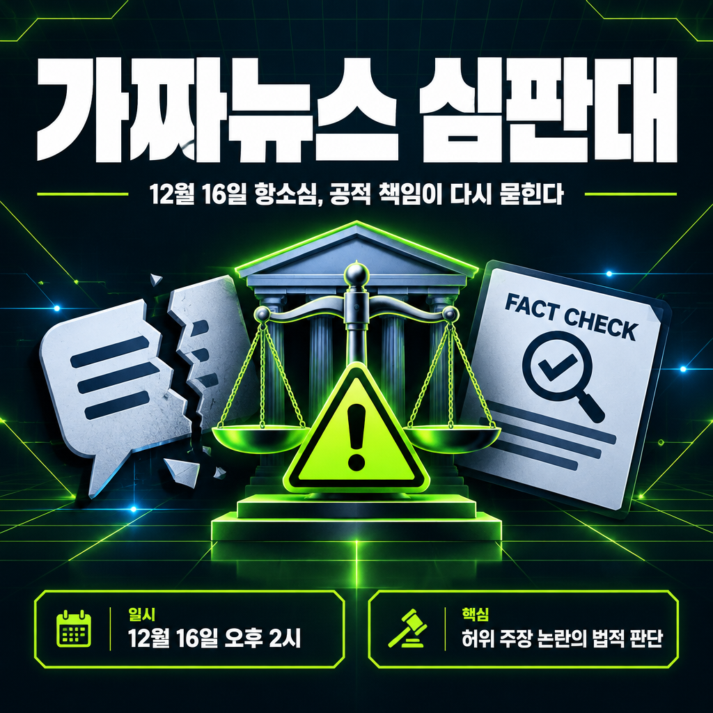 가짜뉴스 심판대