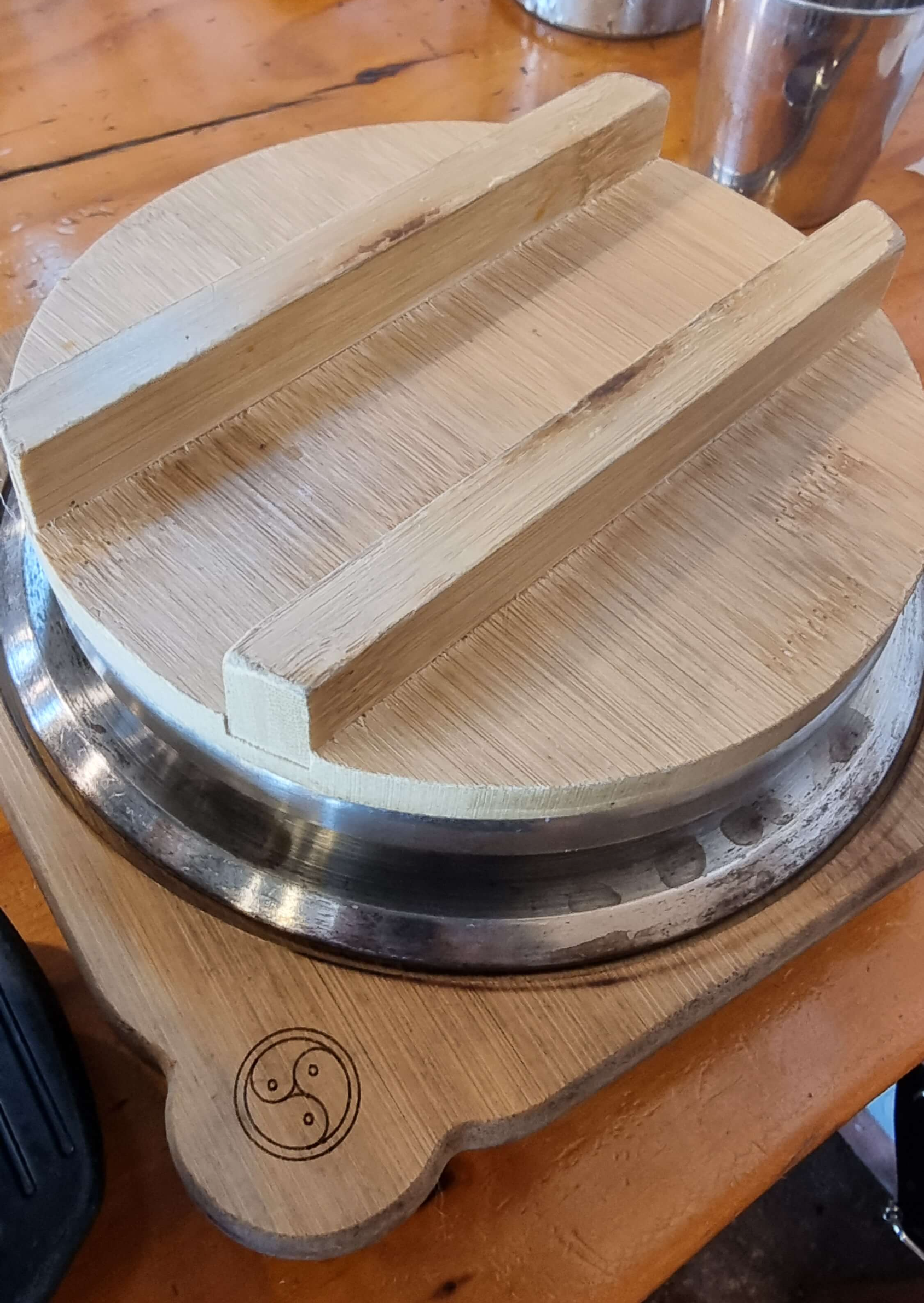 어죽과 함께 나온 솥밥