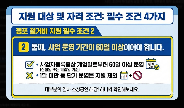점포 철거비 지원 신청 [최대 600만원] 2026년 지원 대상 및 자격 조건 상세 안내