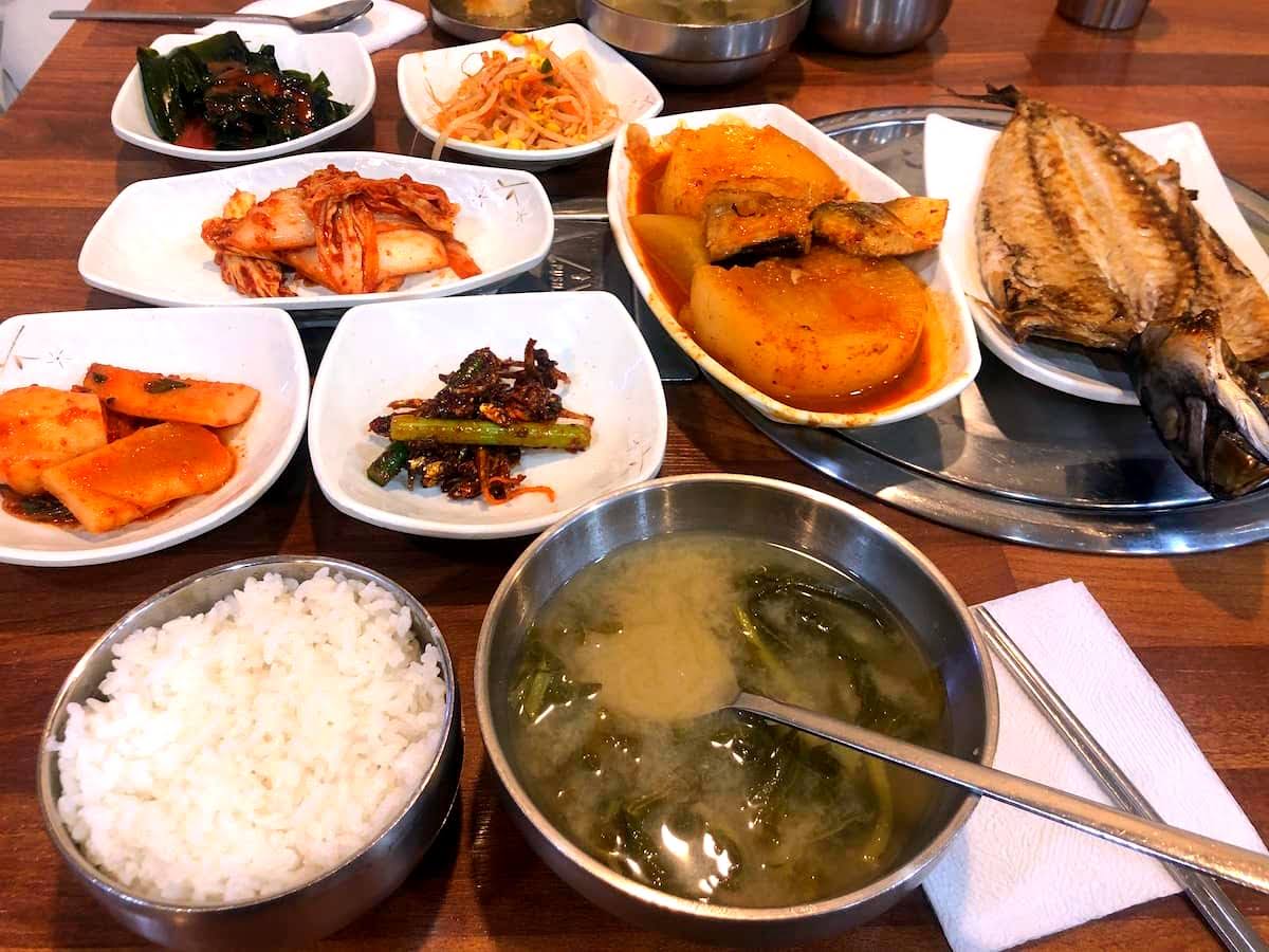 경찰병원역 점심 순천집 전라도 정식
