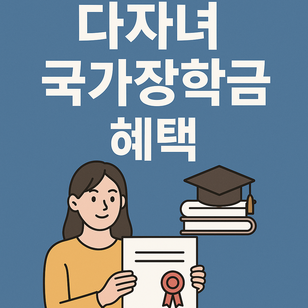 다자녀 국가장학금 신청방법