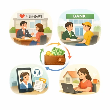 서민금융 상담 신청 절차와 이용 방법 설명14
