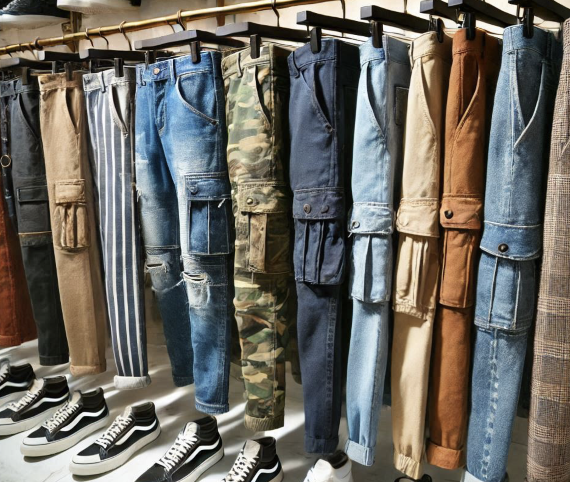 남자 바지 사이즈 32 허리둘레는 몇cm?