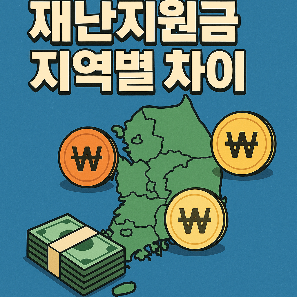 재난지원금 지역별 차이