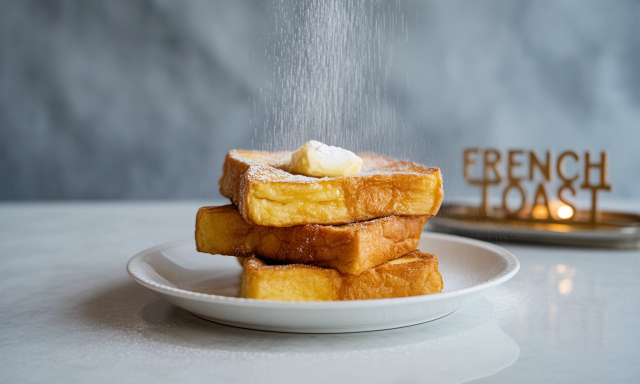바삭하고 촉촉한 식빵프렌치토스트, 아이 간식으로 딱이야!