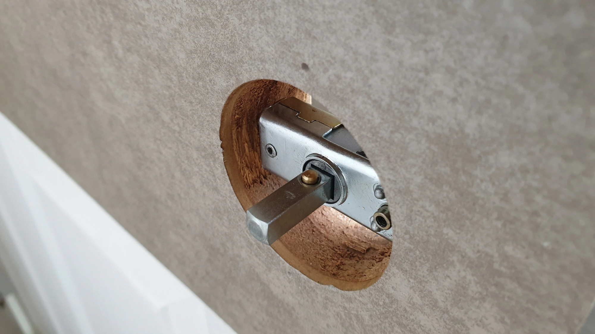 핸들 시프트 끼운 모습