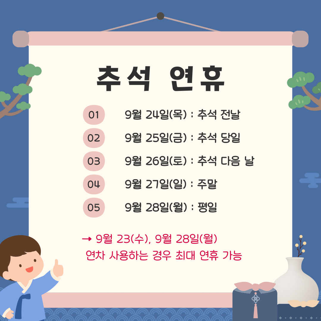 추석연휴