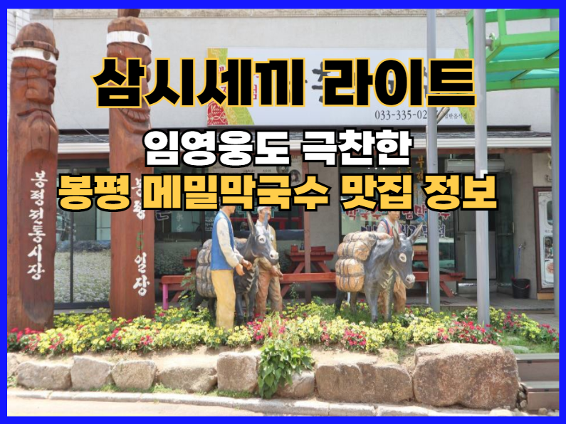 삼시세끼-라이트-Light-임영웅도-극찬한-봉평-메밀막국수-메밀전병-맛집-정보