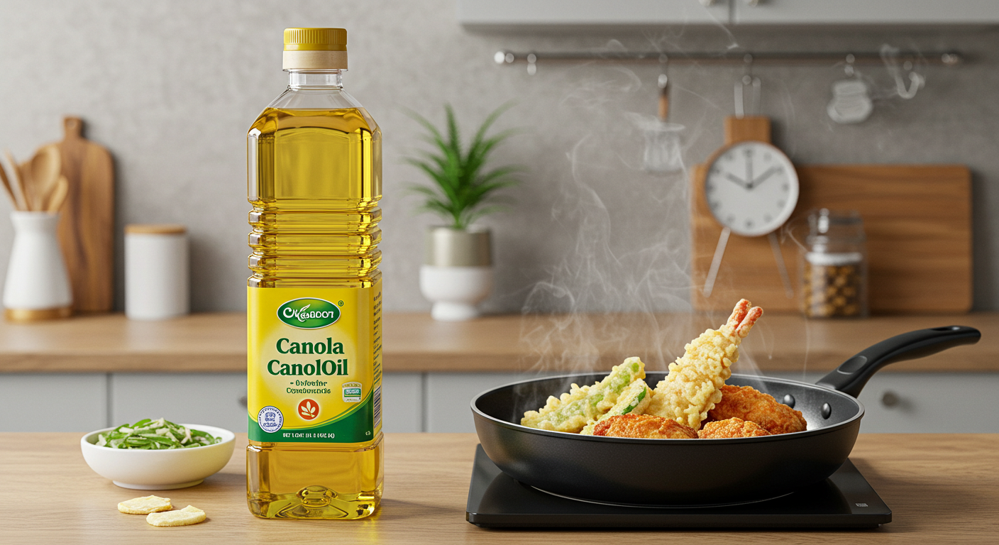 카놀라유 튀김에 적당할까? 발연점부터 알아야 할 모든 것