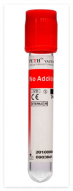 혈액검사 레드튜브