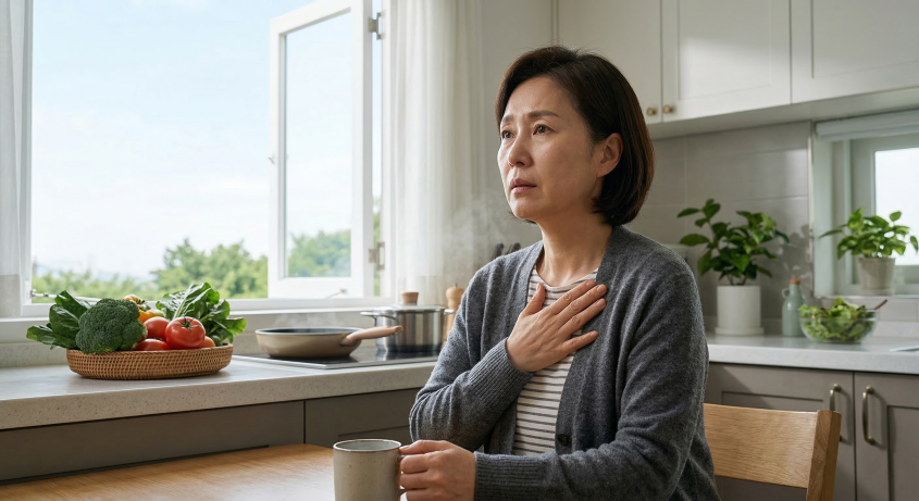 [침묵의 여성폐암]: 기침방치, 폐흉터, 비흡연, 그리고 호흡기건강