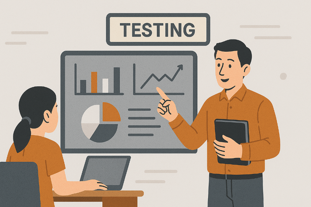 테스팅 교육 사업으로 디지털 마케터 대상 데이터 분석 강의 수익