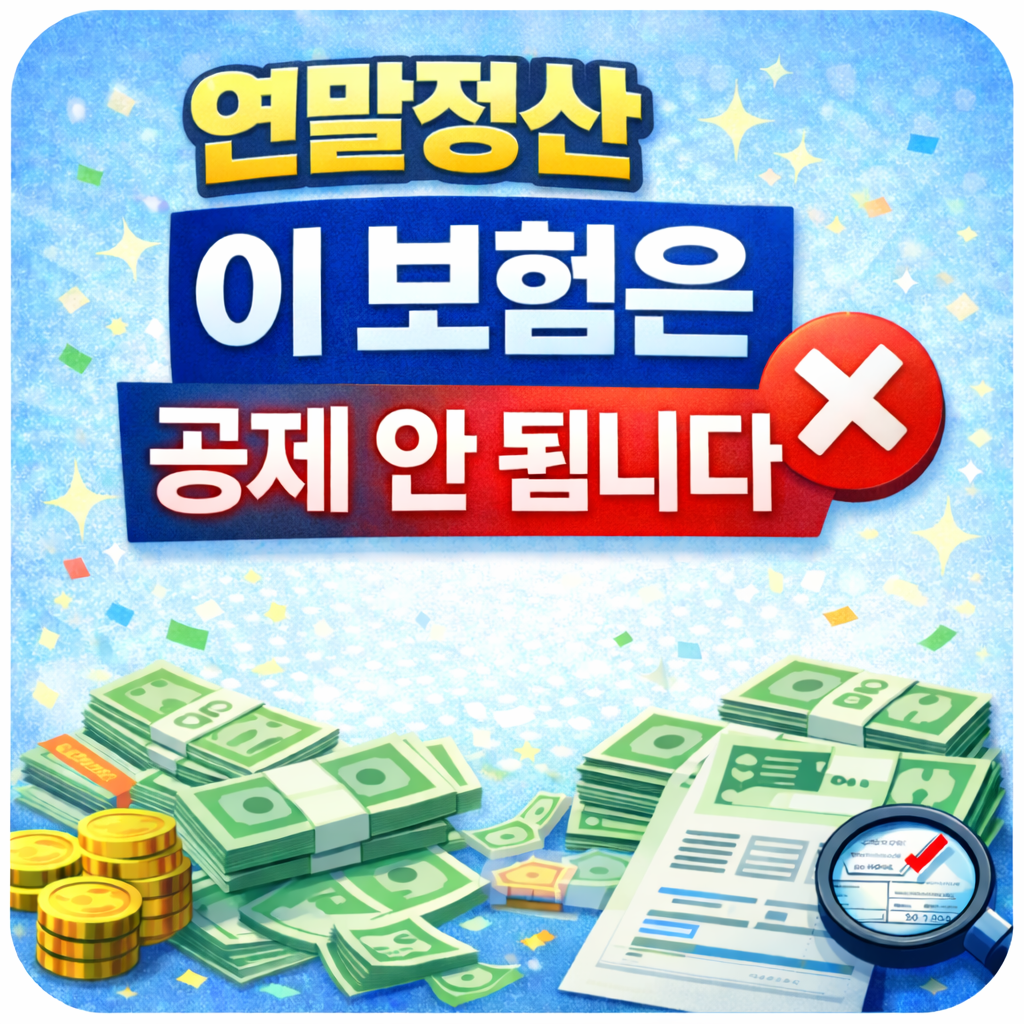 연말정산 보험료 공제 4가지 기준