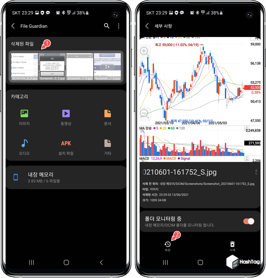 File Guardian 복원