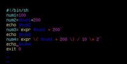 숫자계산 스크립트와 결과값