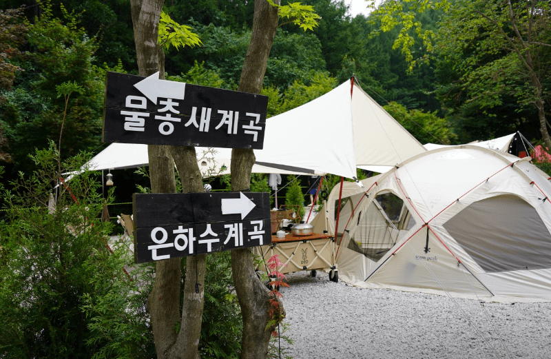 강원도 경기도 계곡 캠핑장 BEST 11