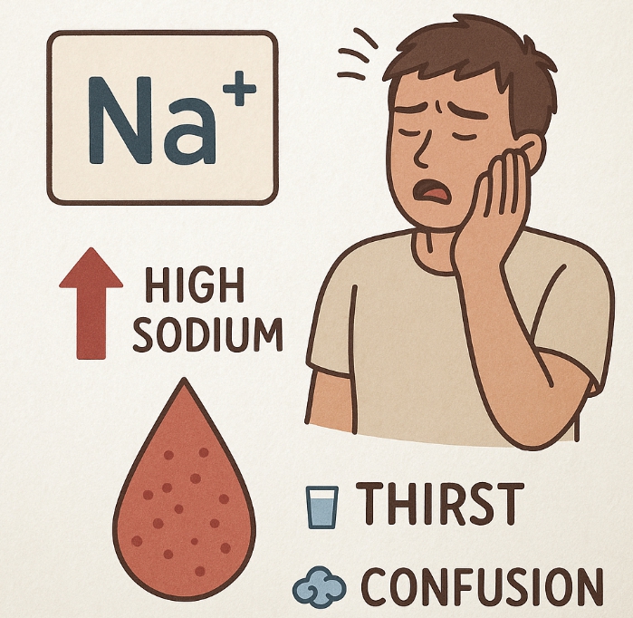 고나트륨혈증 관련 자료 사진