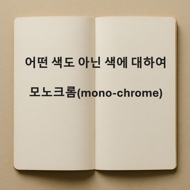 모노크롬-mono-chrome