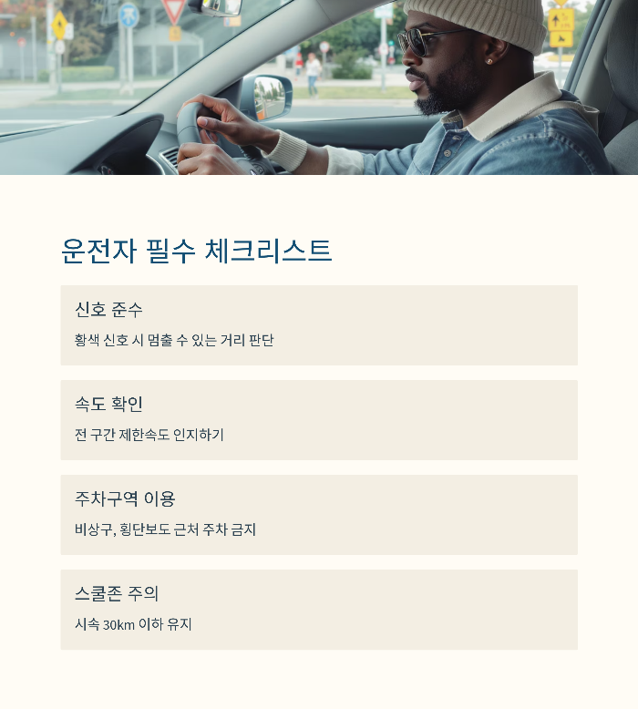 실수 방지! 운전자 필수 체크리스트