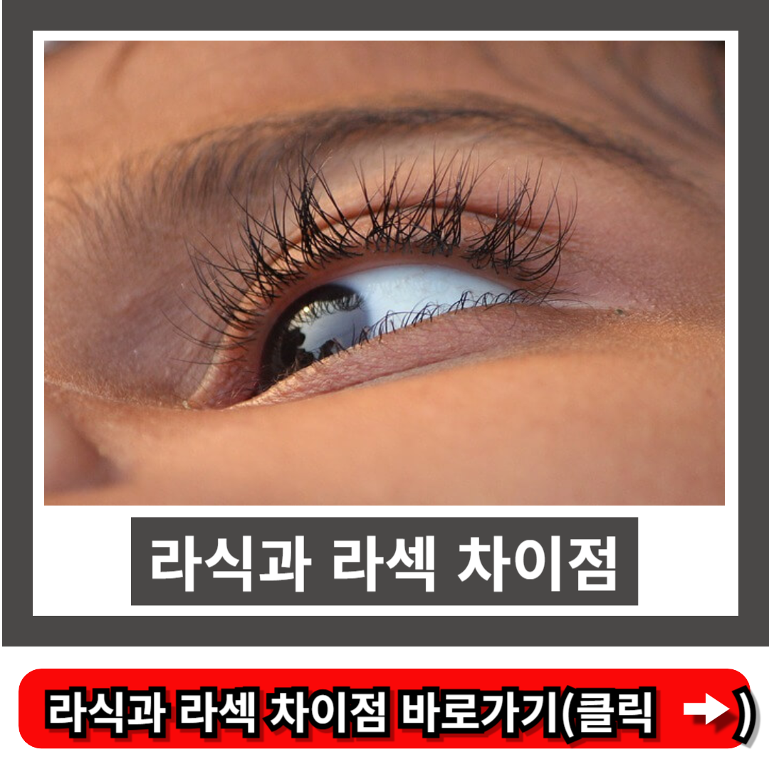 라식과 라섹 차이점
