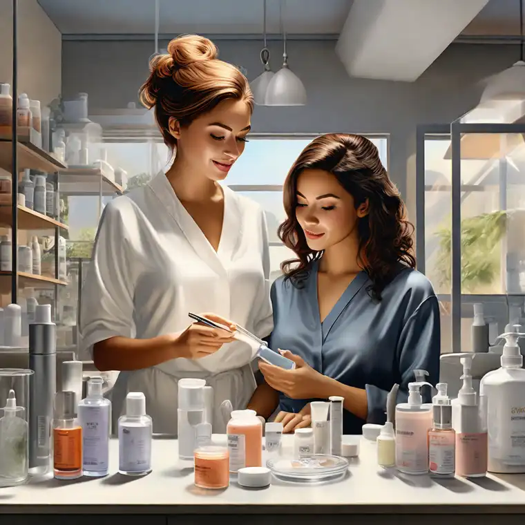 피부 관리 때필링