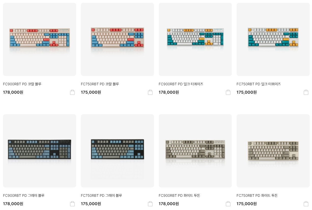 레오폴드 기계식 키보드