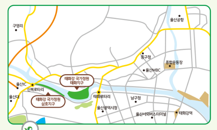 태화강 국가정원 가을축제 전체약도