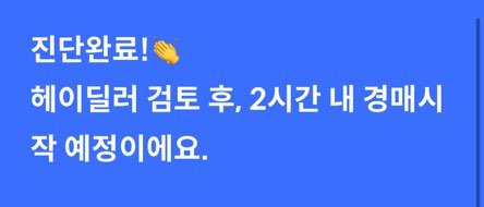 헤이딜러 평가사 진단