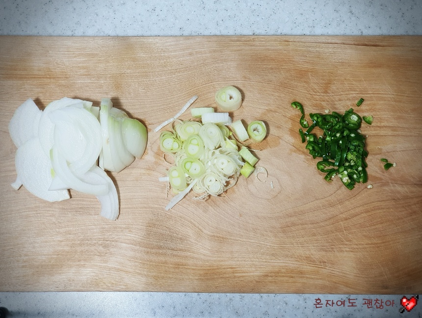 김치볶음 재료