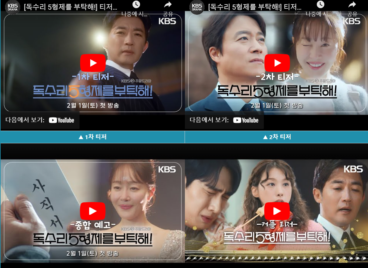 독수리 5형제를 부탁해