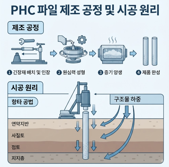 PHC 파일 규격 종류