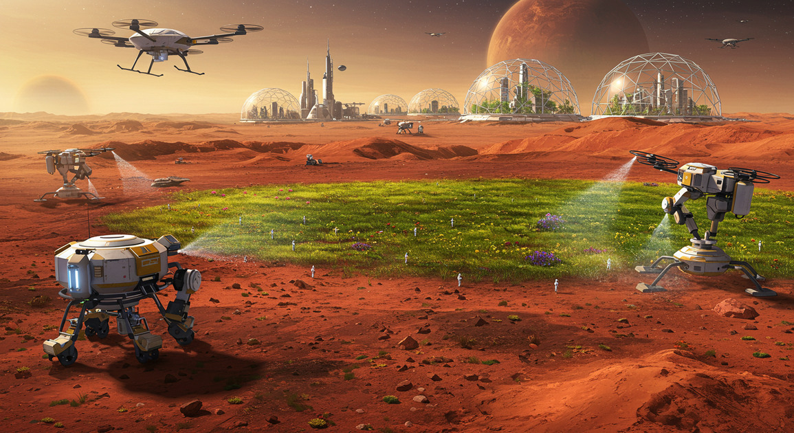 테라포밍 이미지