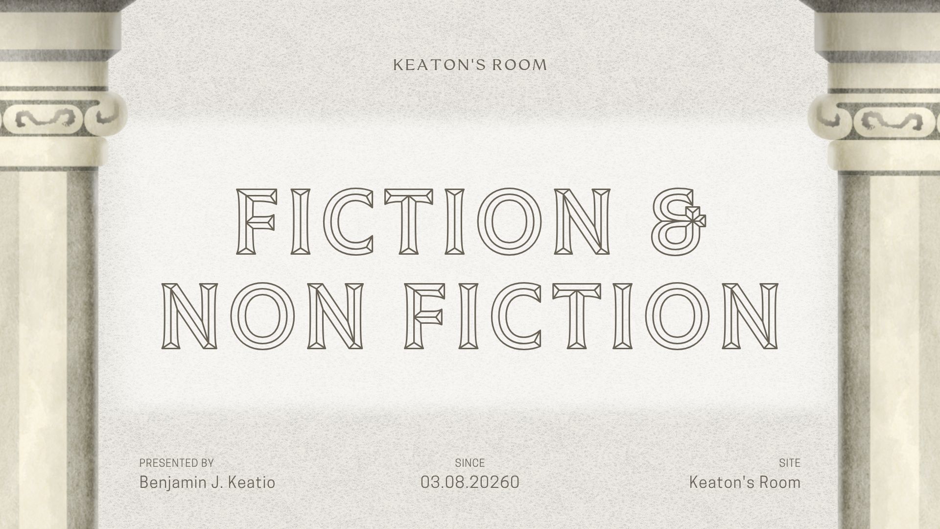 영화 실제 역사 팩트체크 픽션 앤 논픽션 블로그 시리즈 메인 타이틀