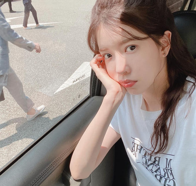 배우 정인선 사복