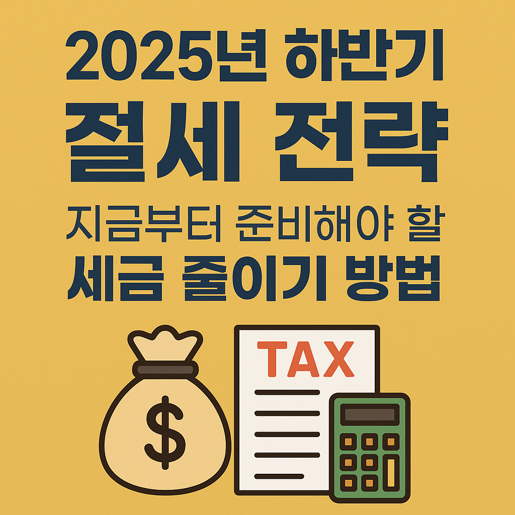 하반기 절세 전략