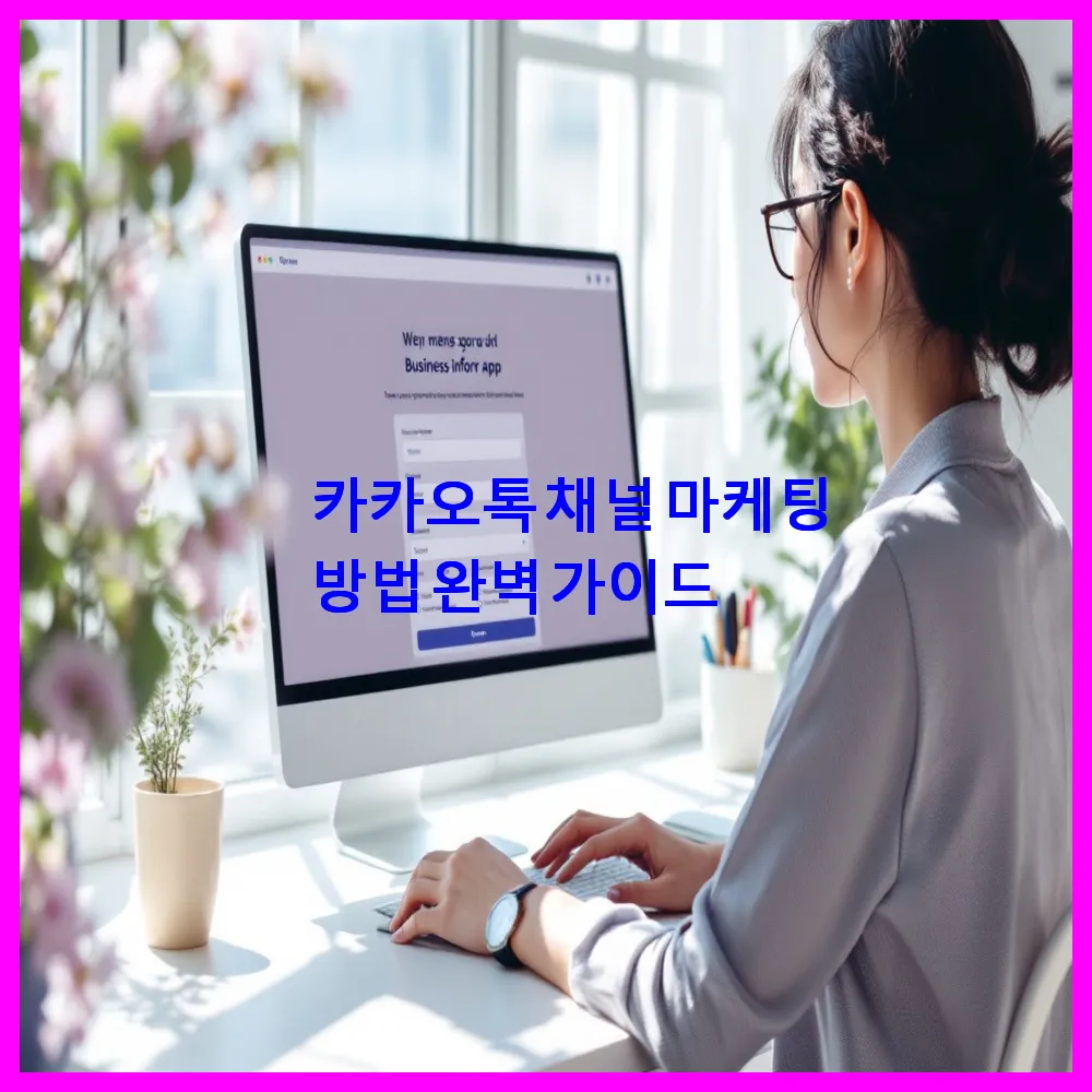카카오톡 채널 마케팅 방법 완벽 가이드