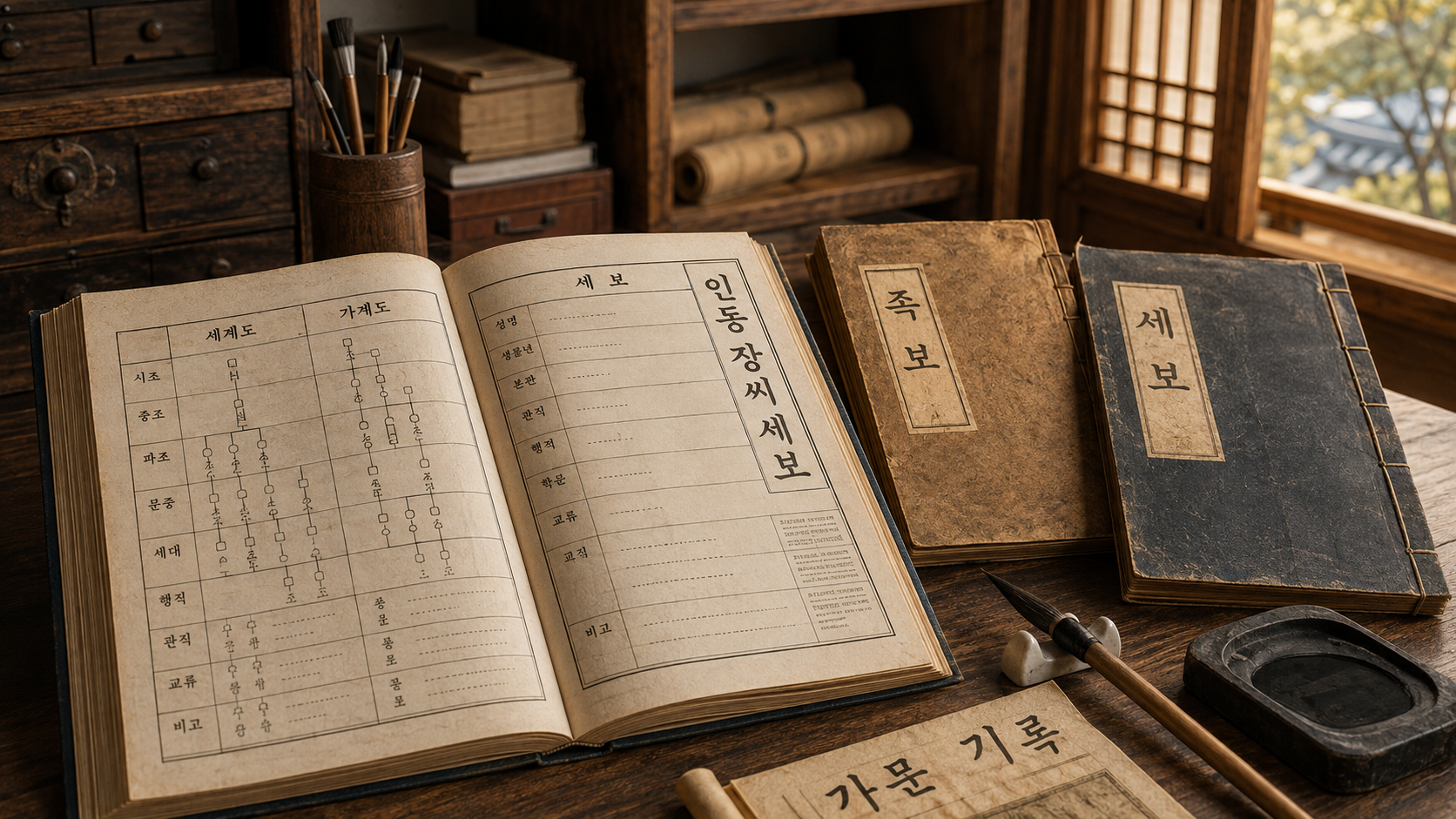 조선시대 족보 변천과 인동 장씨 조상의 기록적 특징