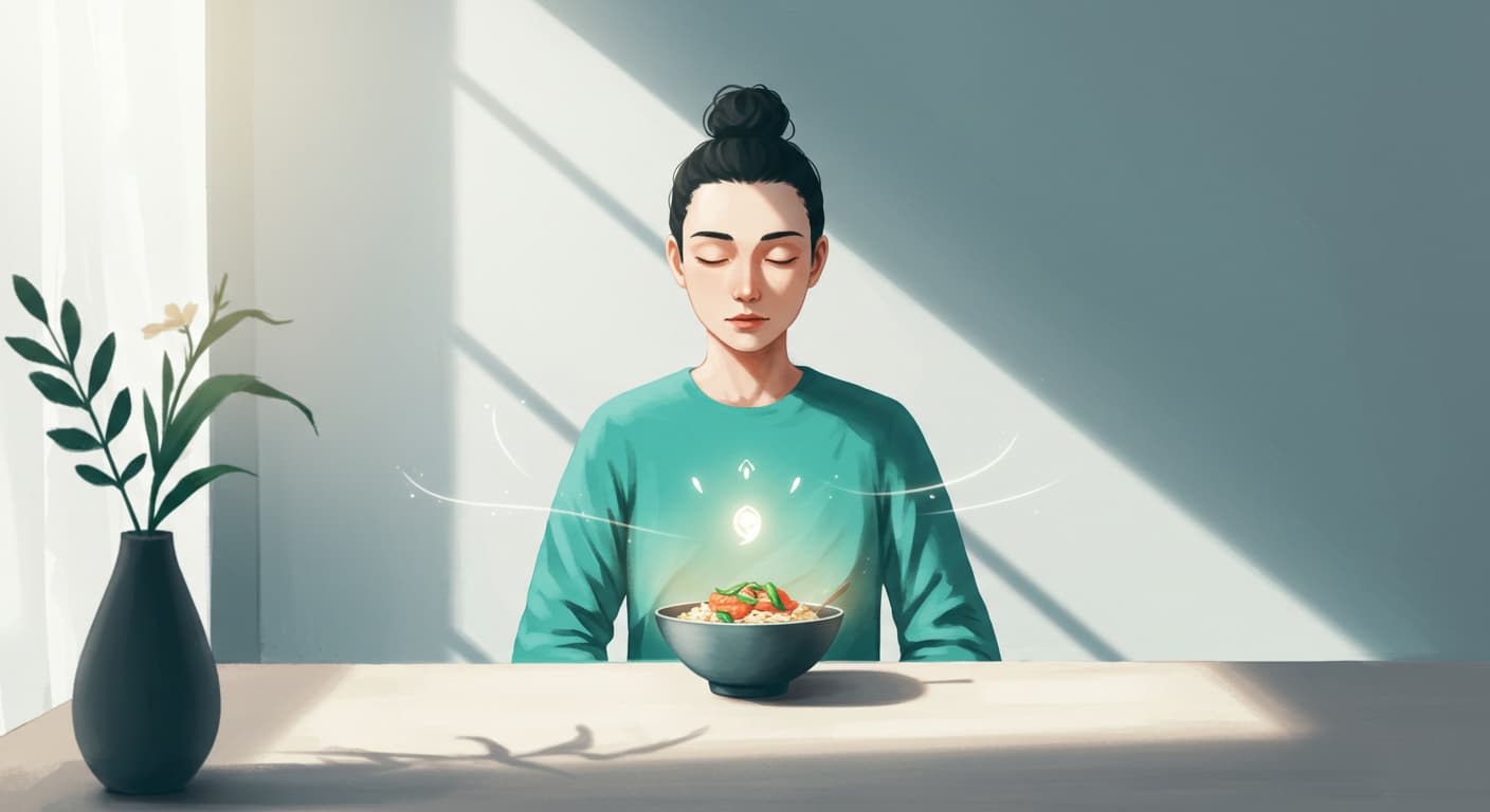 급하게 먹는 습관 이제 그만! 마인드풀 식사의 놀라운 변화