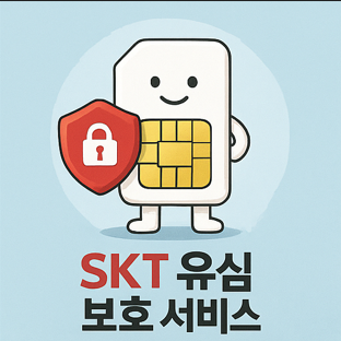 SKT 유심 보호 서비스 신청 및 비밀번호 설정 방법