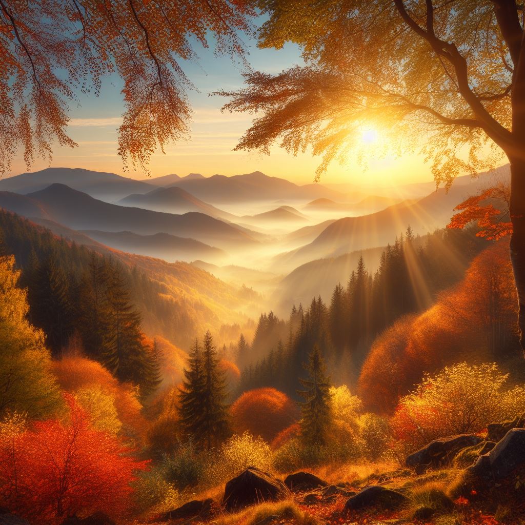 10월의 멋진아침