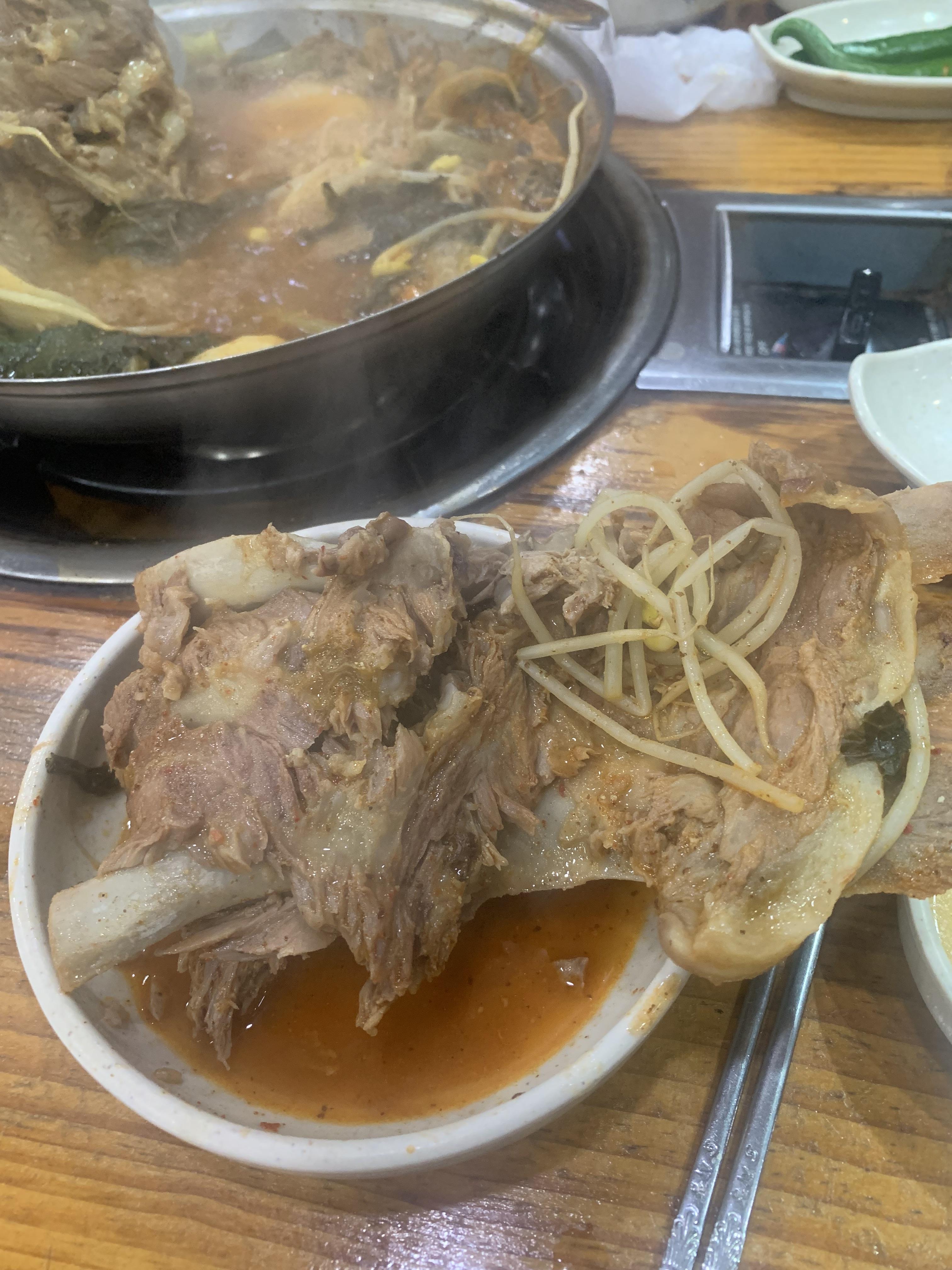 부천 맛집 부천 감자탕 맛집 부천 대청마루