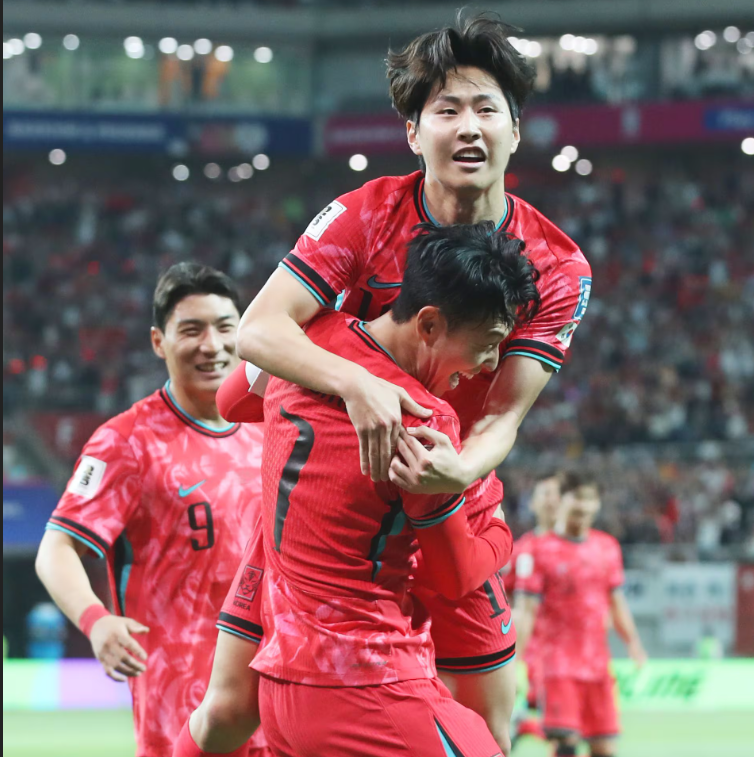 한국 대 중국 축구