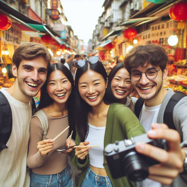 20대 친구들 중국 여행