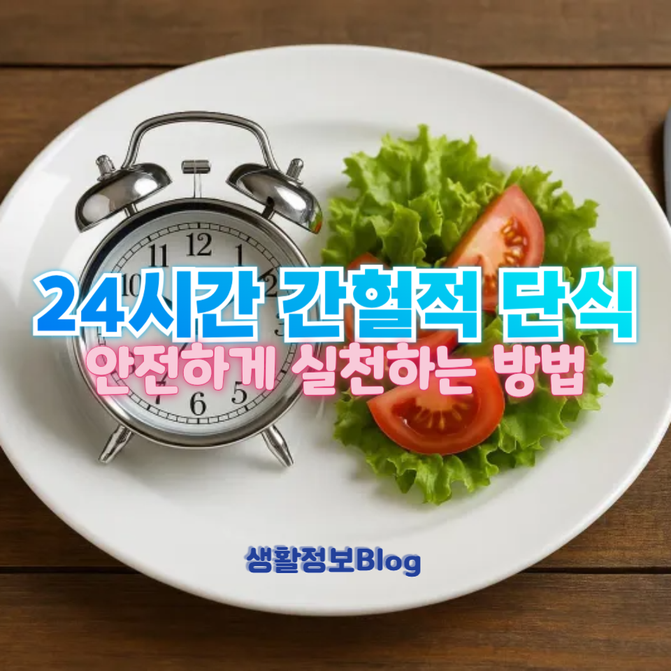 24시간 간헐적 단식