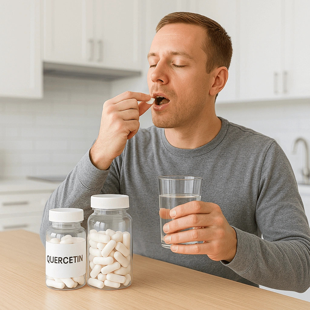 퀘르세틴을-복용중인-남성