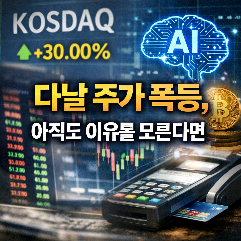 다날 주가 폭등 이유