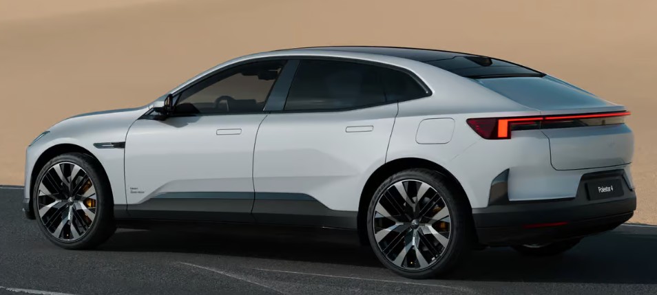 쿠페형 전기 SUV '폴스타4' 제원 디자인