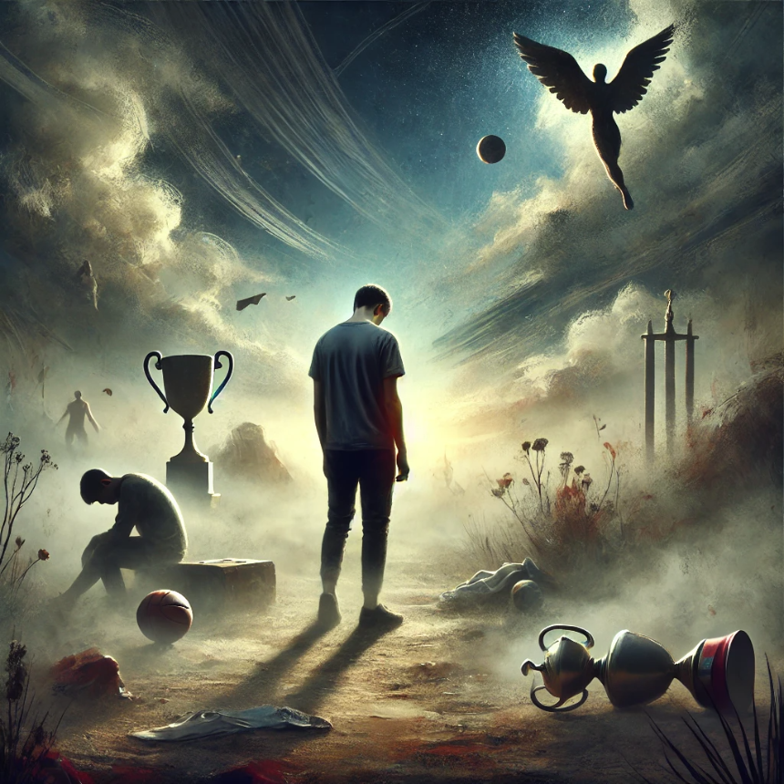 패배하는 탈락하는 지는 꿈