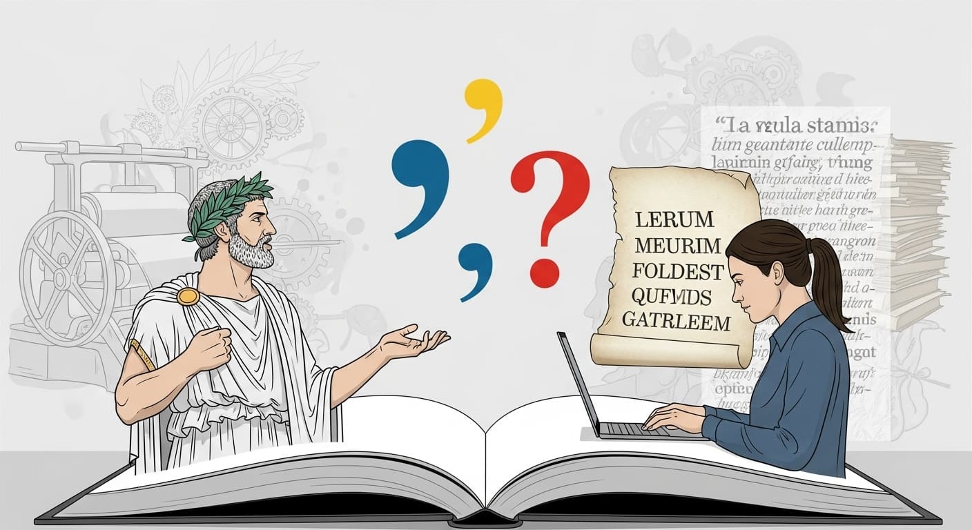 문장 부호의 역사와 글쓰기 리듬의 의미