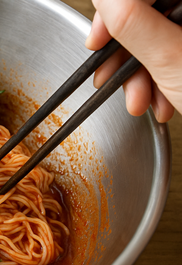 비빔국수 황금레시피